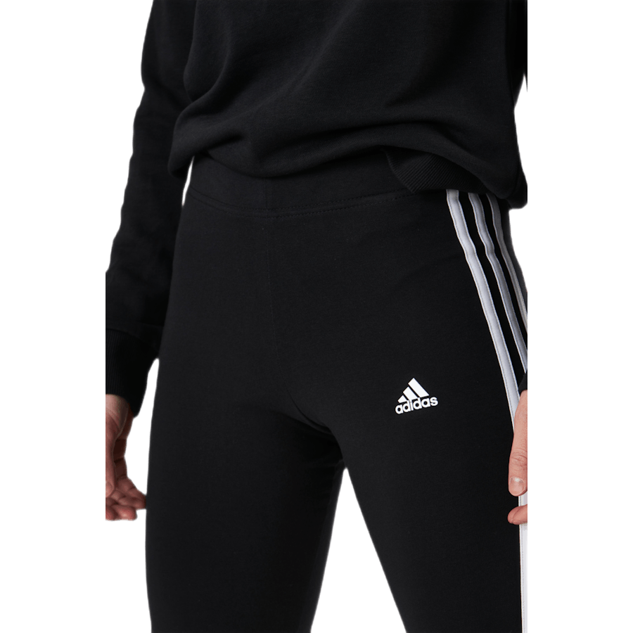 Short cycliste Essentials 3 bandes noir/blanc