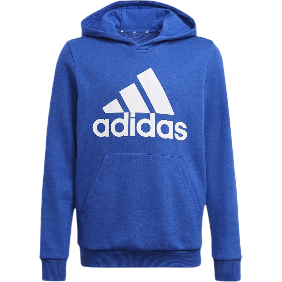 Sweat à capuche Adidas Essentials Big Logo pour garçon, bleu royal/blanc