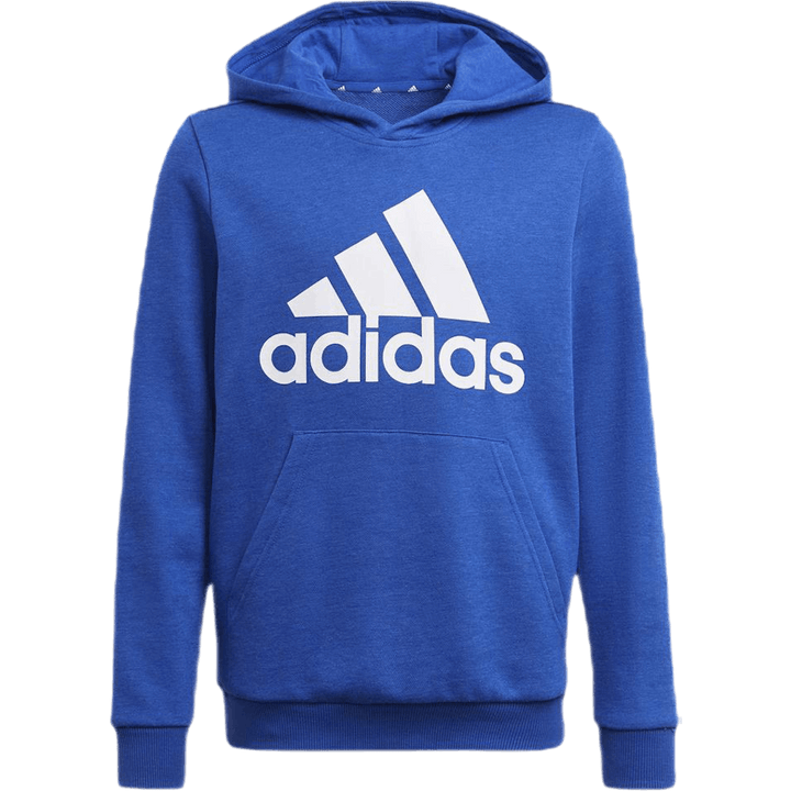 Sweat à capuche Adidas Essentials Big Logo pour garçon, bleu royal/blanc