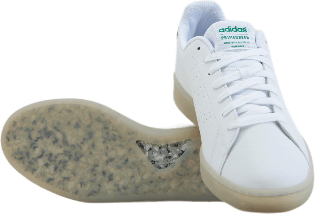 Advantage Eco Shoes Cloud White / Cloud White / Green