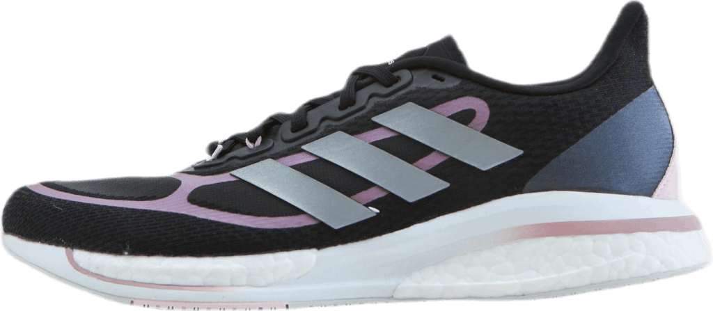 Supernova+ kengät Core Black / Silver Metallic / Pink Met.