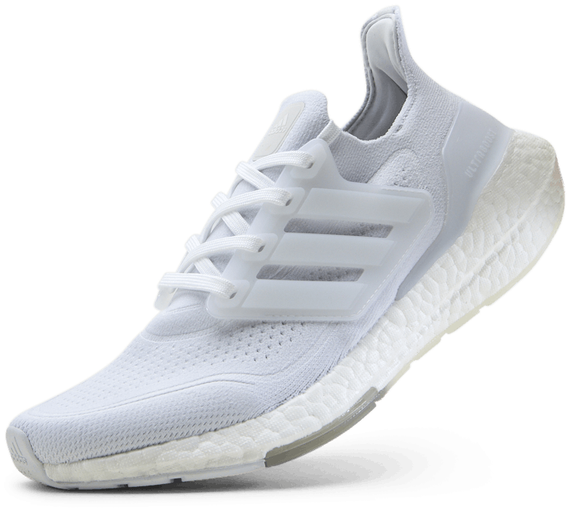 Chaussures Ultraboost 21 Blanc nuage / Blanc nuage / Gris Trois