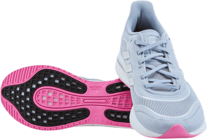 Supernova-kengät Halo Silver / Cloud White / Screaming Pink (huutava vaaleanpunainen)