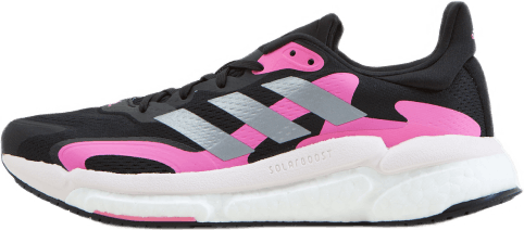 SolarBoost 3 kengät Core musta / huutava vaaleanpunainen / halo hopea
