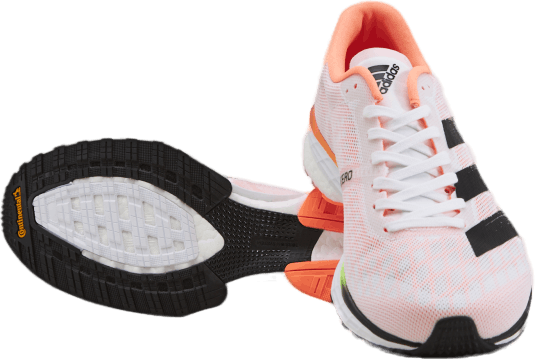 Adizero Adios 5 M Blanc nuage / Noir noyau / Orange criard