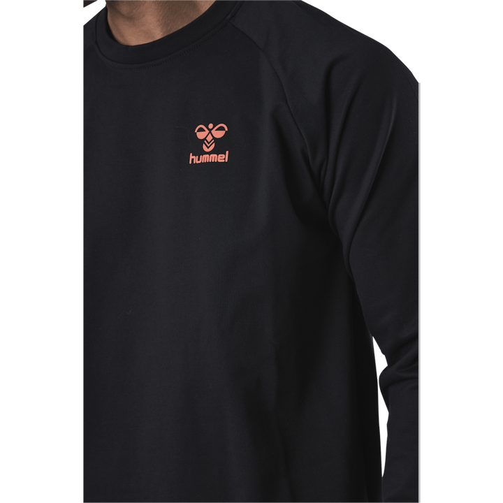 Sweatshirt i bomull Svart
