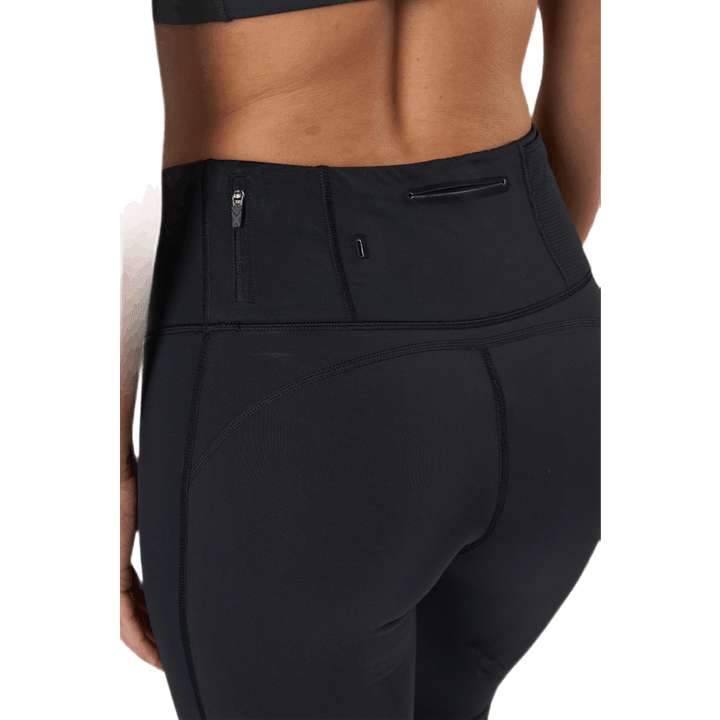 Light Speed Mid-Rise Compression svart/gull