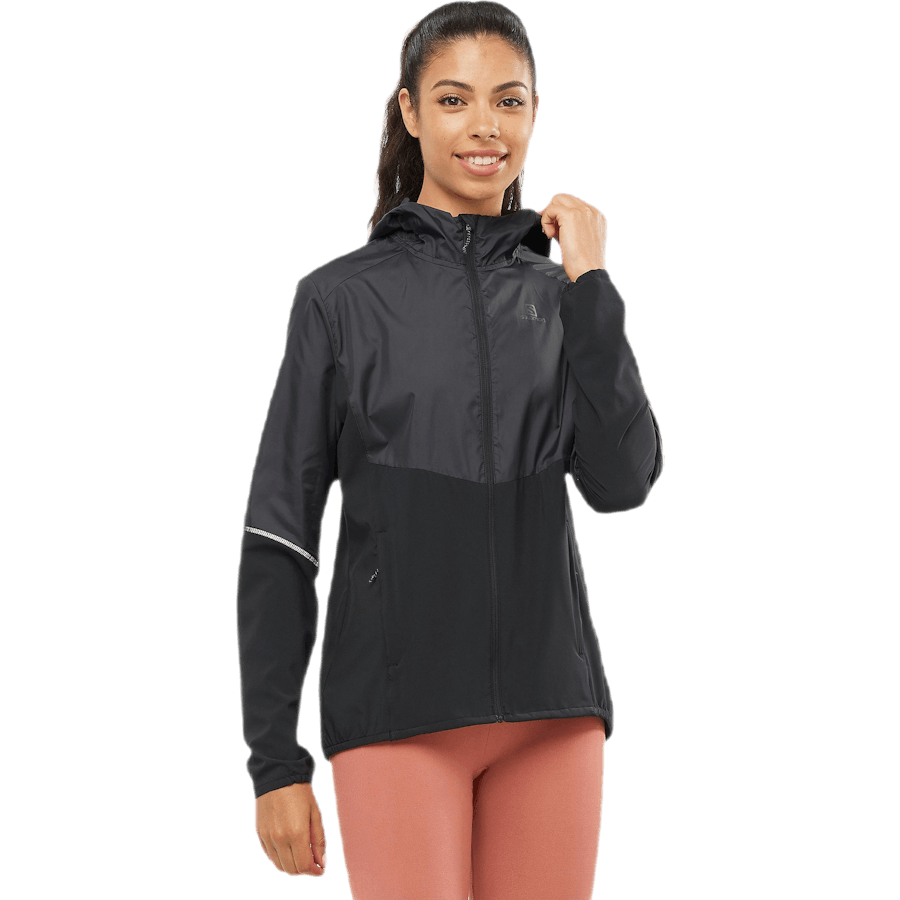 Agile FZ Mikina s kapucňou Black