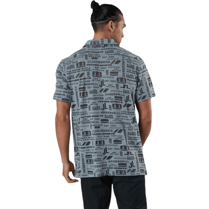 Polo de golf Brad gris