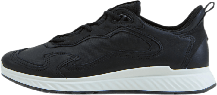 ST.1 nauhalliset kengät Musta