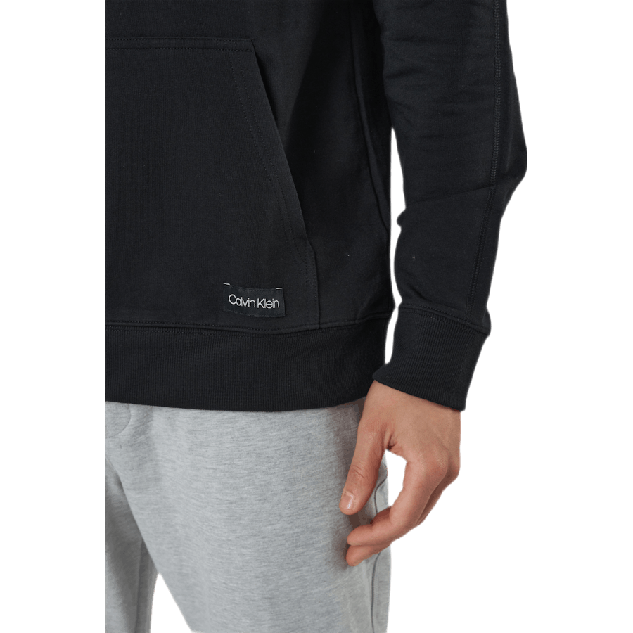 Eco Cotton L/S Hood Schwarz