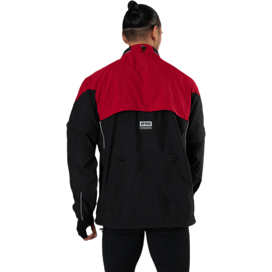 Veste classique R90 noir/rouge