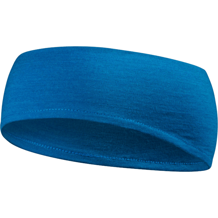 Bandeau en laine réfléchissant bleu