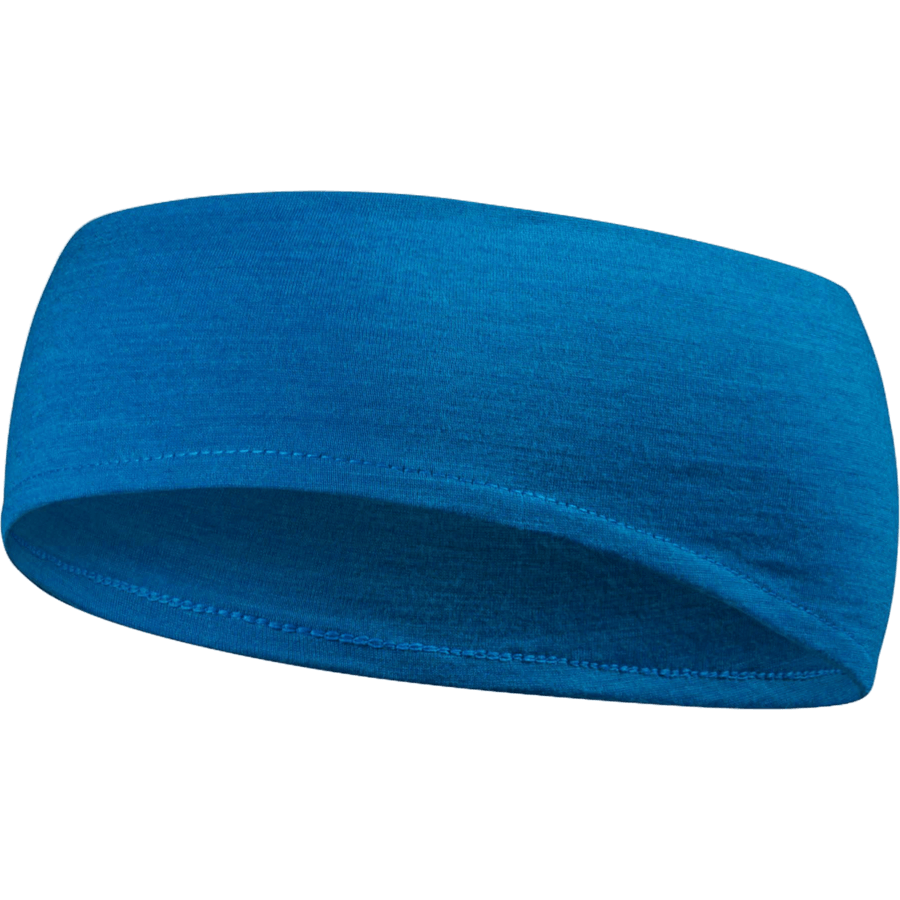 Bandeau en laine réfléchissant bleu