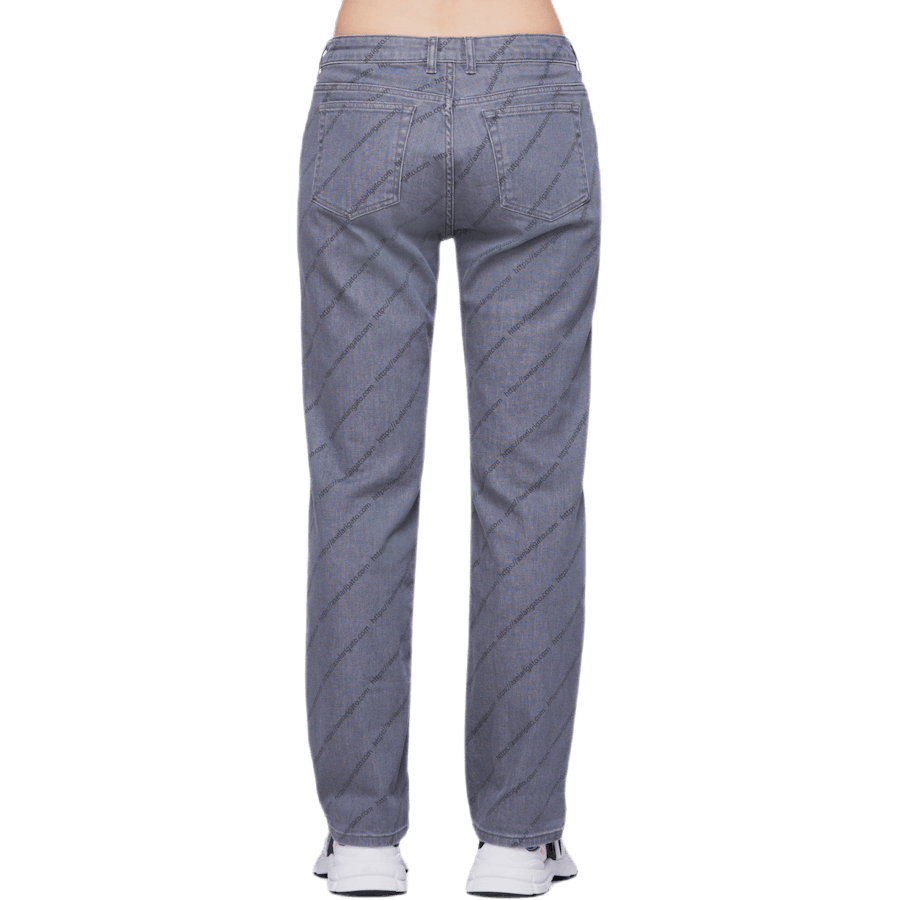 Jean droit gris