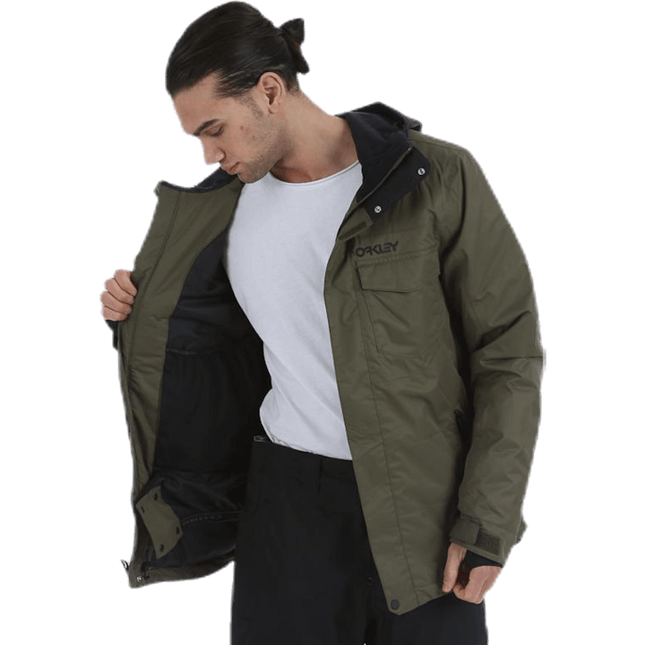 Division 10K BZI Jacke Schwarz/Grün