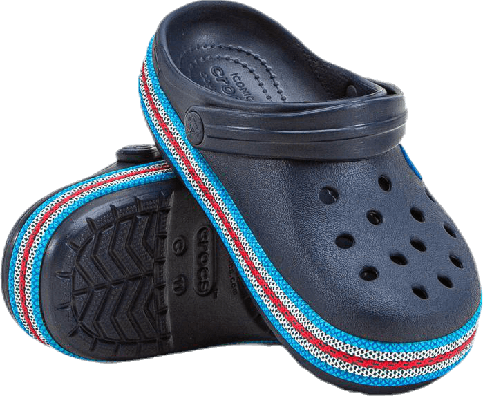 Crocband Sport Cord Clog Bambini Blu