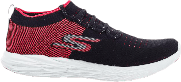 Womens Go Run 6 Rosa/Negro