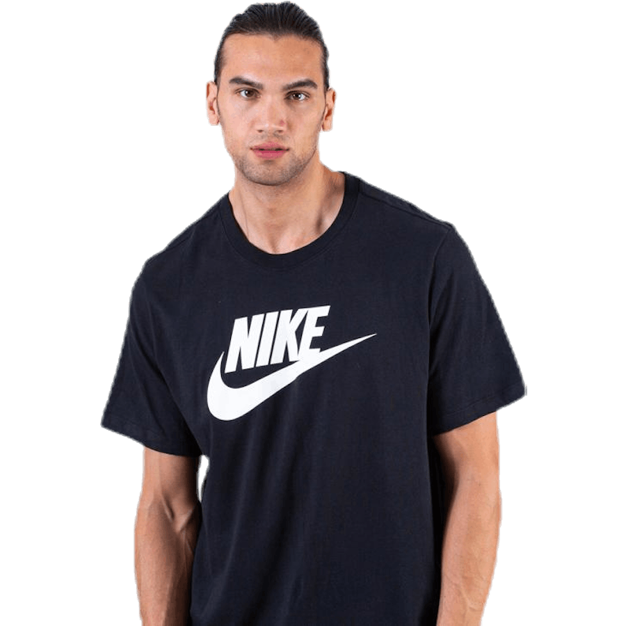 Sportswear T-skjorte for menn SORT/HVITT