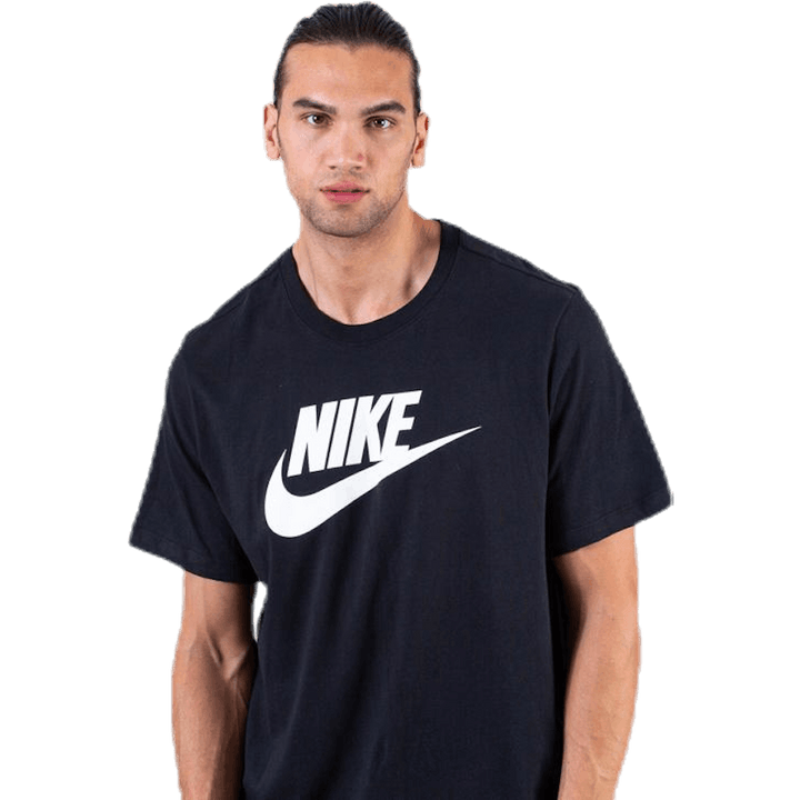 Sportswear T-skjorte for menn SORT/HVITT