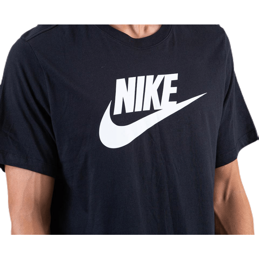 Sportswear T-skjorte for menn SORT/HVITT