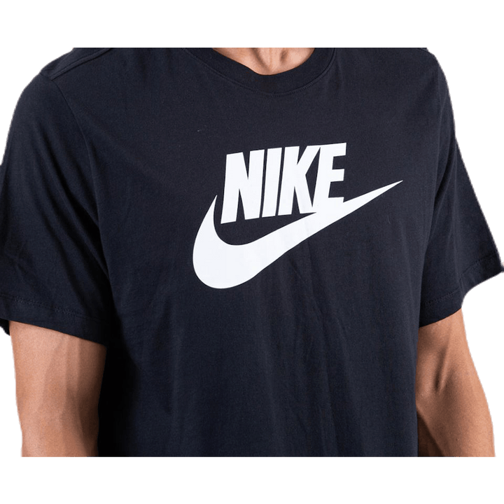 Sportswear T-skjorte for menn SORT/HVITT