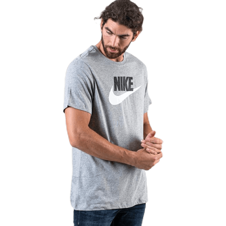 Sportswear Men's T-Shirt DK GREY HEATHER/BLACK/WHITE