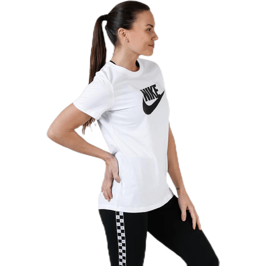 Essential Icon Futura Tee White/Black