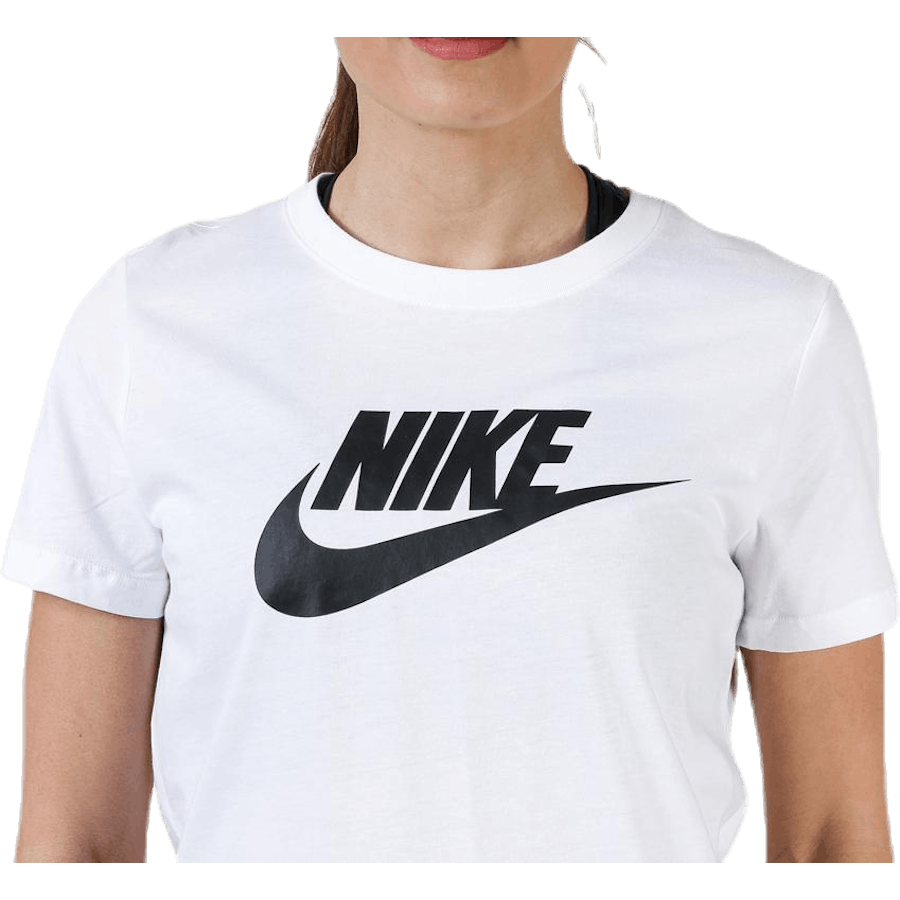 Essential Icon Futura Tee White/Black