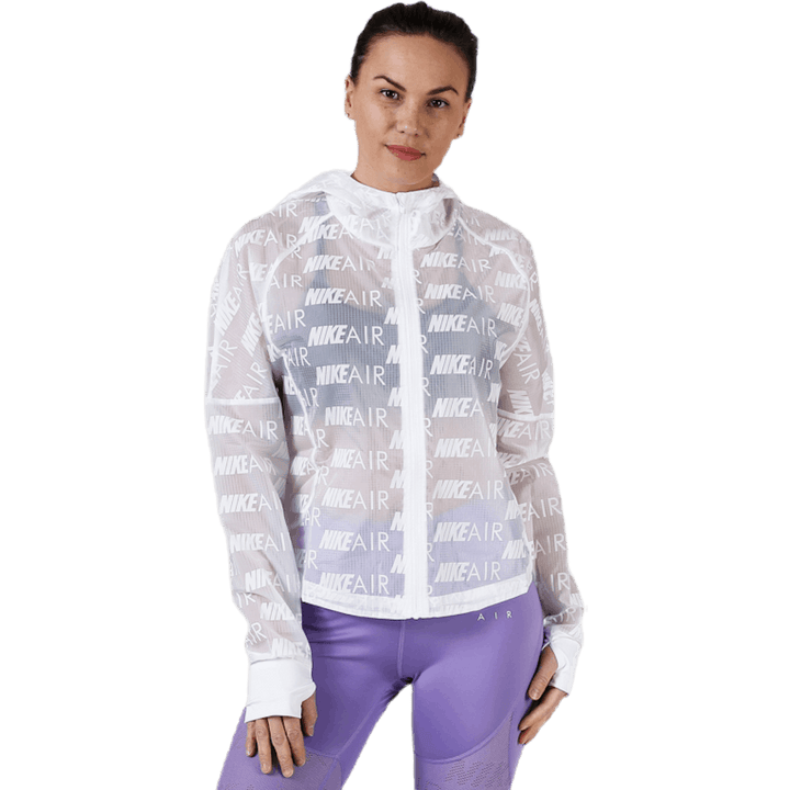 Air Hooded Jacka Vit/Svart