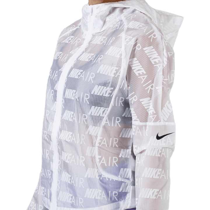 Air Hooded Jacka Vit/Svart