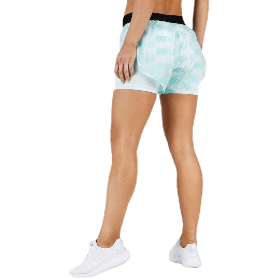 Air Short Turkos/Vit