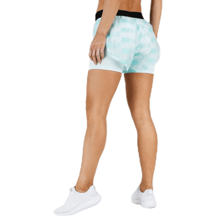 Air Short Turkos/Vit