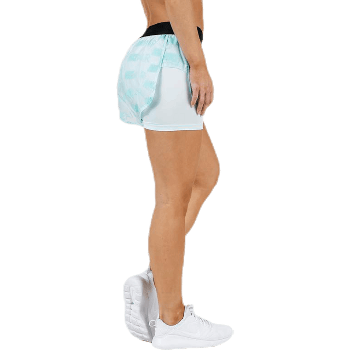 Air Short Turkos/Vit