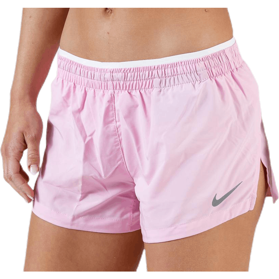 Short de survêtement surélevé 3 en 1 rose