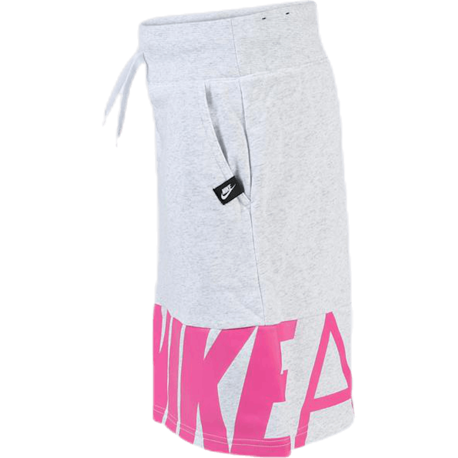 Air Fleece Kjol Ungdom Rosa/Grå