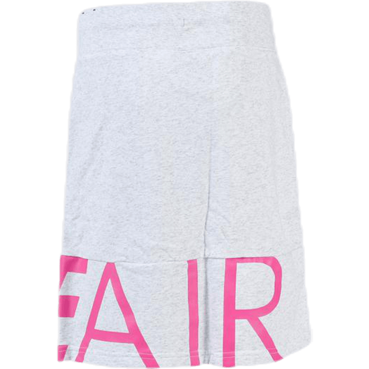 Air Fleece Kjol Ungdom Rosa/Grå