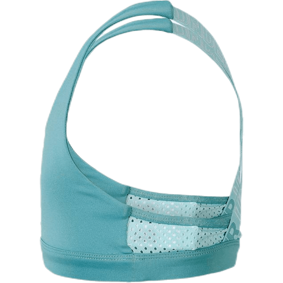 Armour HeatGear Grafik-BH Jugend Blau