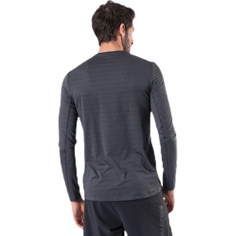 XA marškinėliai ilgomis rankovėmis Black/Grey