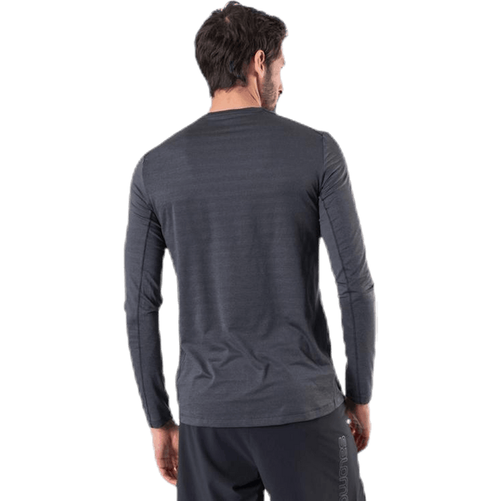 XA marškinėliai ilgomis rankovėmis Black/Grey