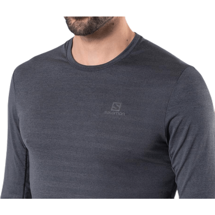 XA marškinėliai ilgomis rankovėmis Black/Grey