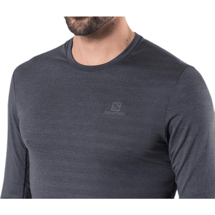 XA marškinėliai ilgomis rankovėmis Black/Grey