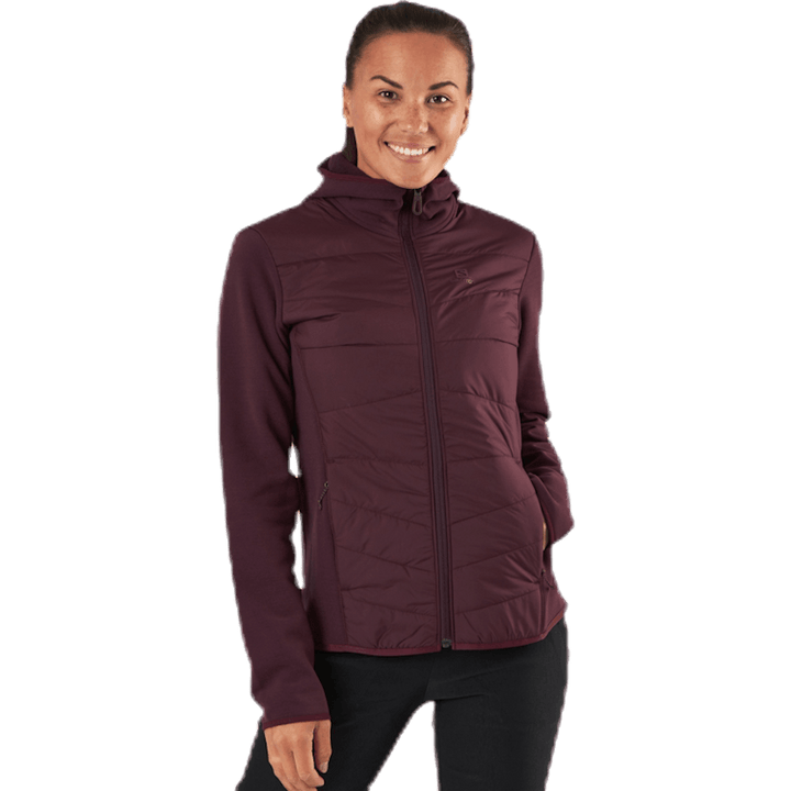Radiant Hybrid Hoodie Purple