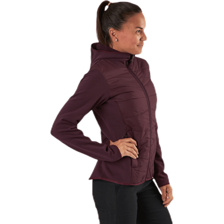 Radiant Hybrid Hoodie Purple