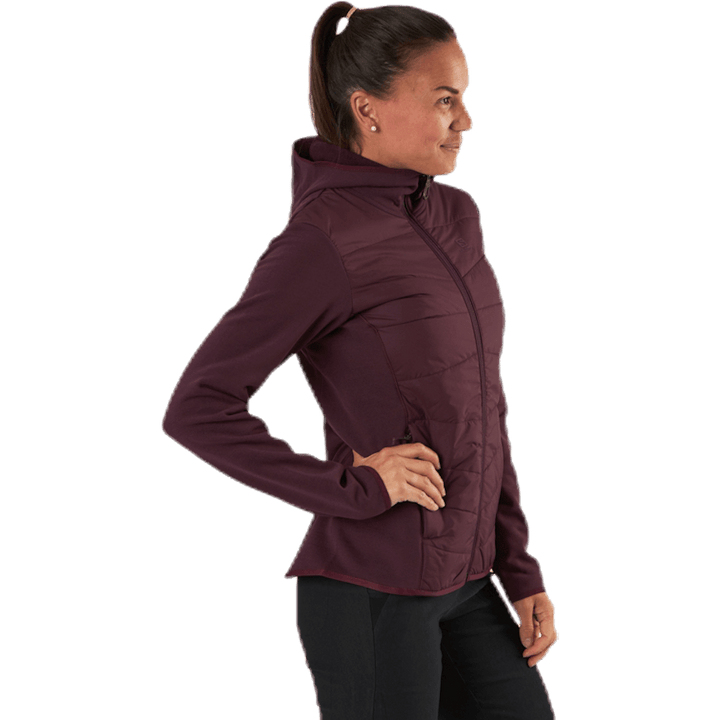 Radiant Hybrid Hoodie Purple
