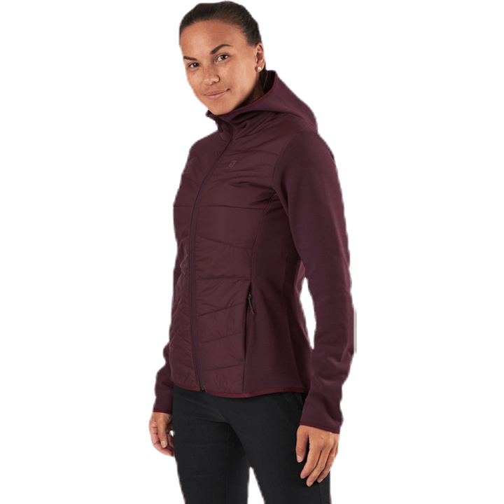 Radiant Hybrid Hoodie Purple