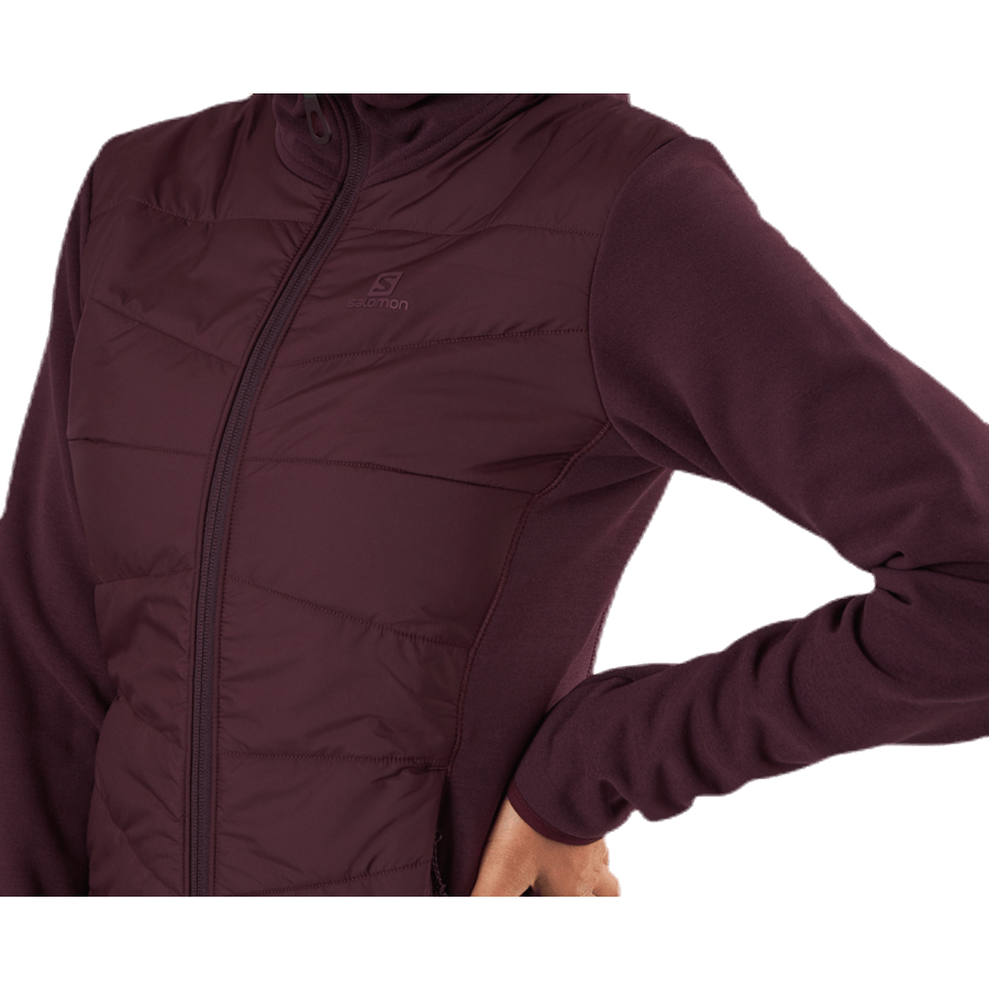 Radiant Hybrid Hoodie Purple