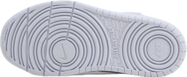 Court Borough Low 2 Little Kids' Shoes WHITE/WHITE-WHITE