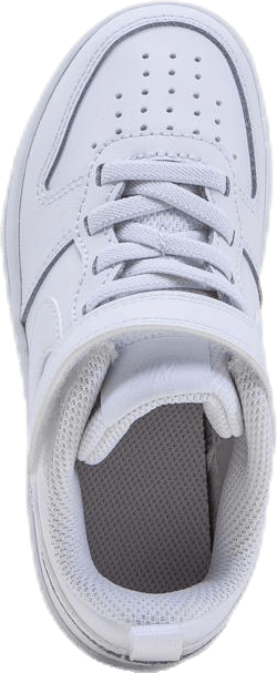 Court Borough Low 2 Little Kids' Shoes WHITE/WHITE-WHITE