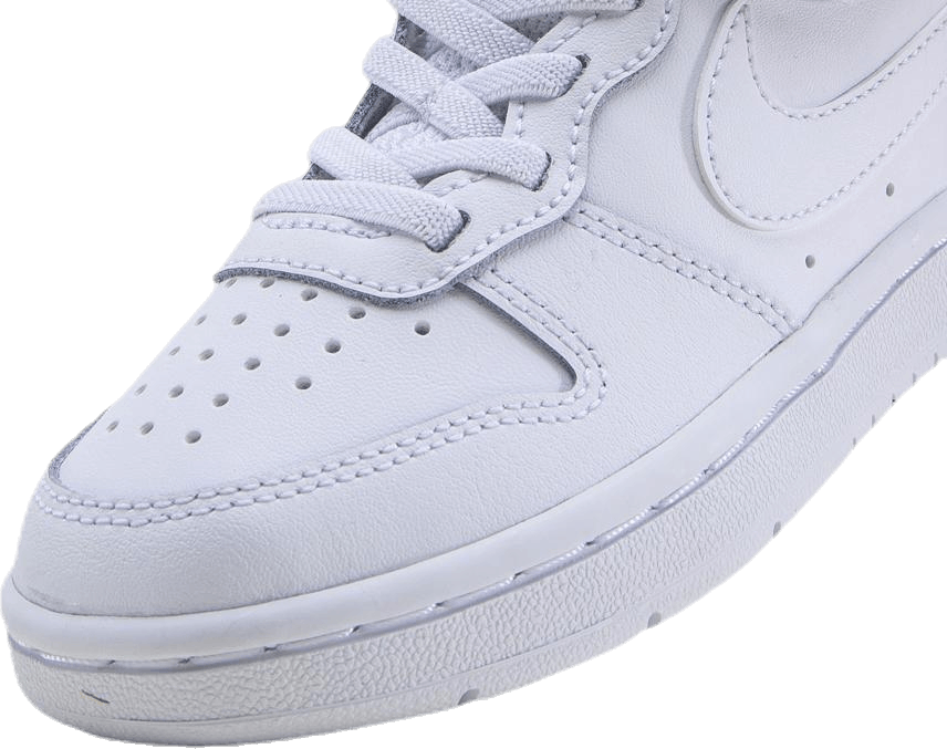 Court Borough Low 2 Little Kids' Shoes WHITE/WHITE-WHITE
